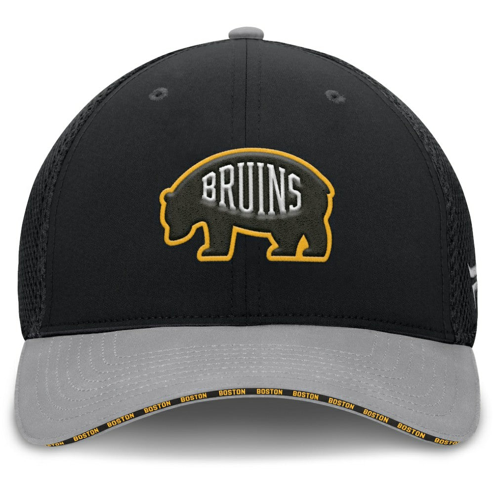 Boston Bruins Fanatics Fundamentals Span Flex Hat -  NHL Hats