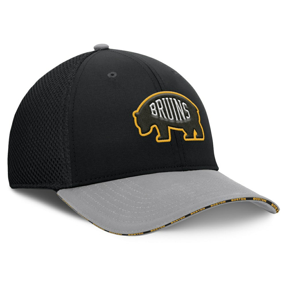 Boston Bruins Fanatics Fundamentals Span Flex Hat -  NHL Hats
