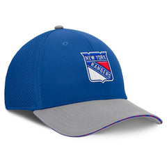 New York Rangers Fanatics Fundamentals Span Flex Hat -  NHL Hats
