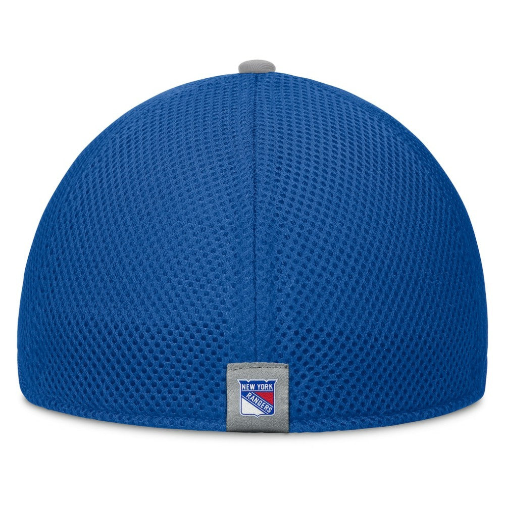 New York Rangers Fanatics Fundamentals Span Flex Hat -  NHL Hats