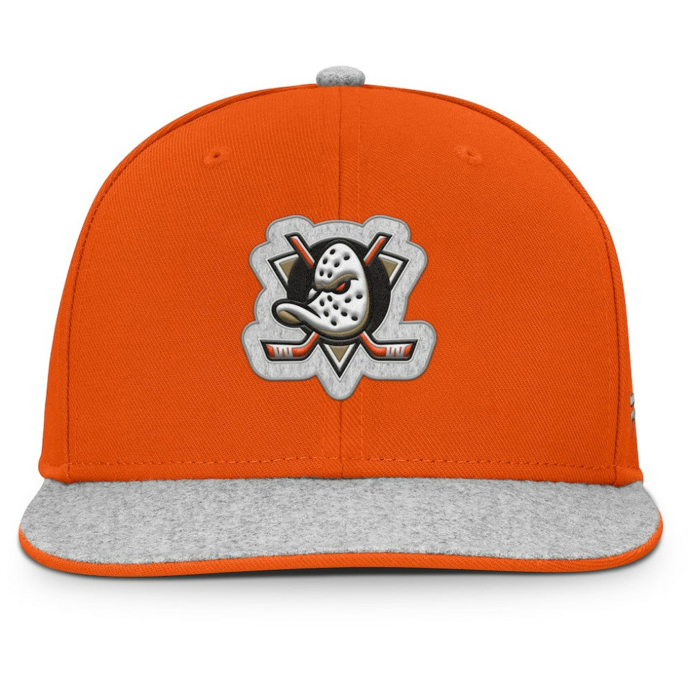 Anaheim Ducks Fanatics Fundamentals Loden Snapback Hat -  NHL Hats