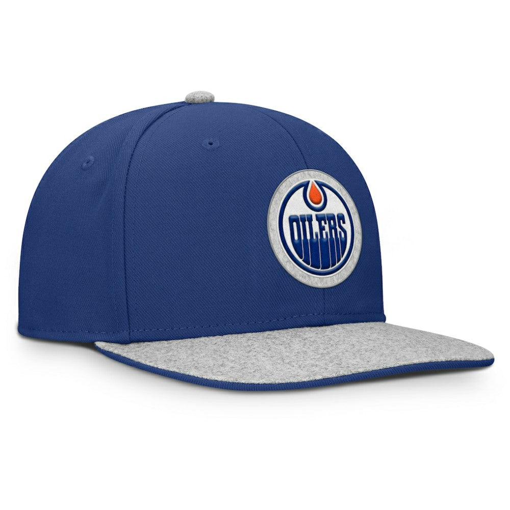 Edmonton Oilers Fanatics Fundamentals Loden Snapback Hat -  NHL Hats