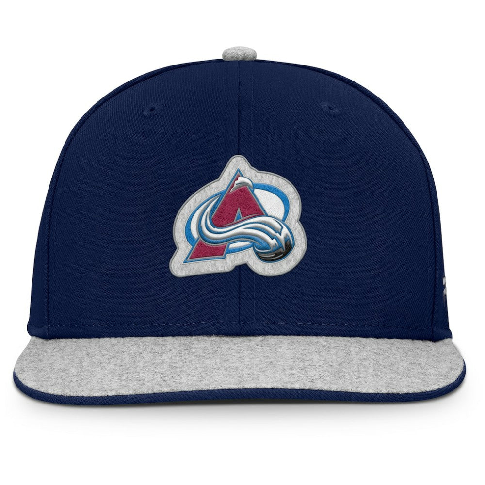 Colorado Avalanche Fanatics Fundamentals Loden Snapback Hat -  NHL Hats