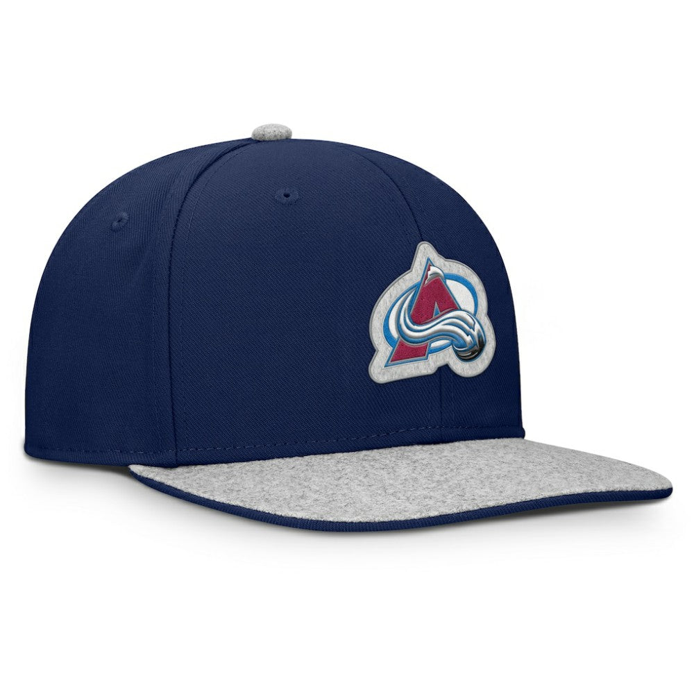 Colorado Avalanche Fanatics Fundamentals Loden Snapback Hat -  NHL Hats