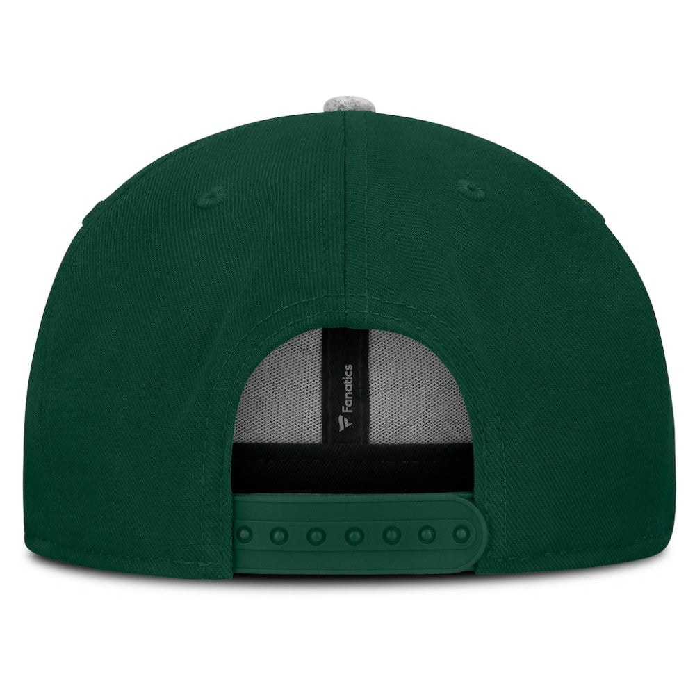 Minnesota Wild Fanatics Fundamentals Loden Snapback Hat -  NHL Hats