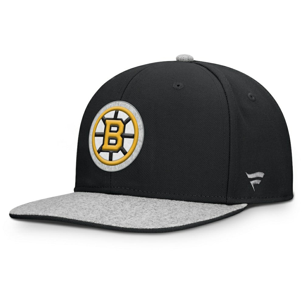 Boston Bruins Fanatics Fundamentals Loden Snapback Hat -  NHL Hats