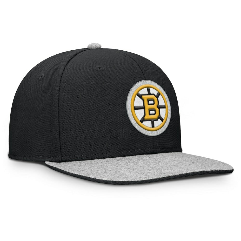 Boston Bruins Fanatics Fundamentals Loden Snapback Hat -  NHL Hats
