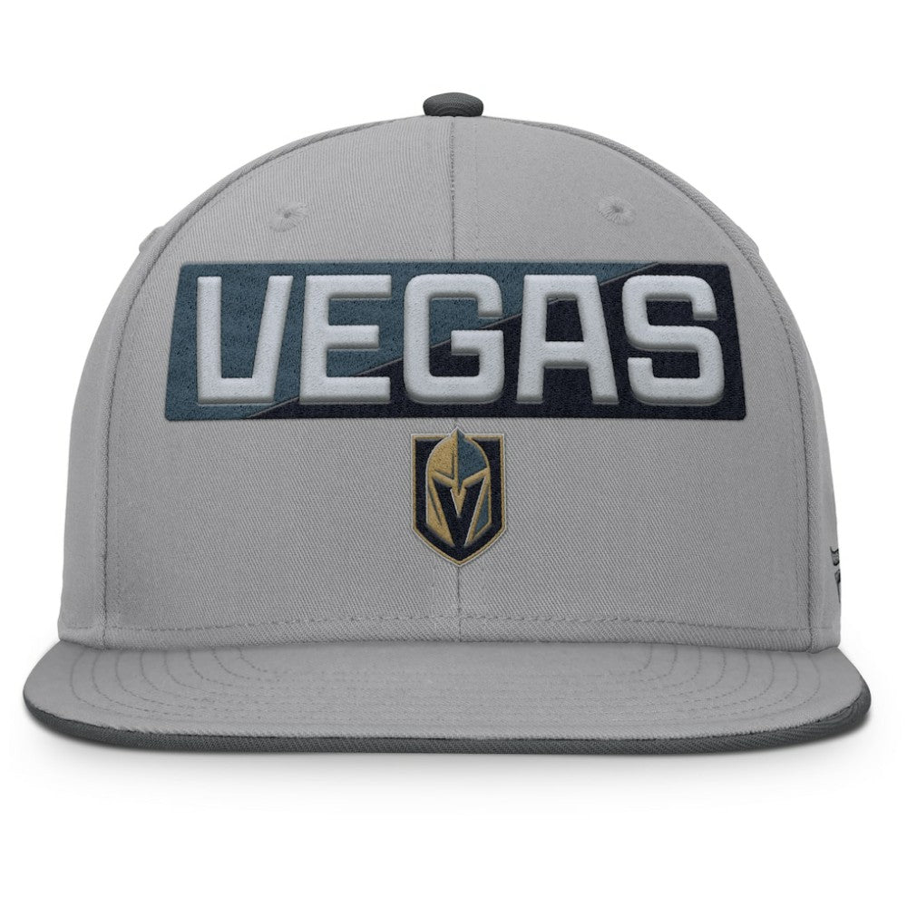Vegas Golden Knights Fanatics Fundamentals Duo Split Logo Snapback Hat -  NHL Hats