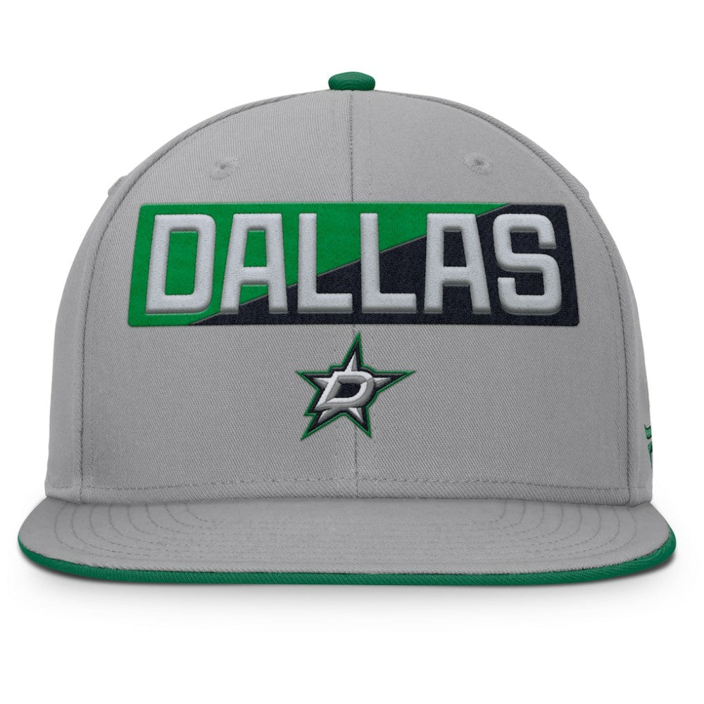 Dallas Stars Fanatics Fundamentals Duo Split Logo Snapback Hat -  NHL Hats