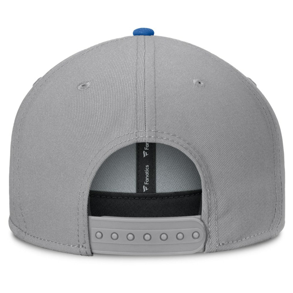 New York Rangers Fanatics Fundamentals Duo Split Logo Snapback Hat -  NHL Hats