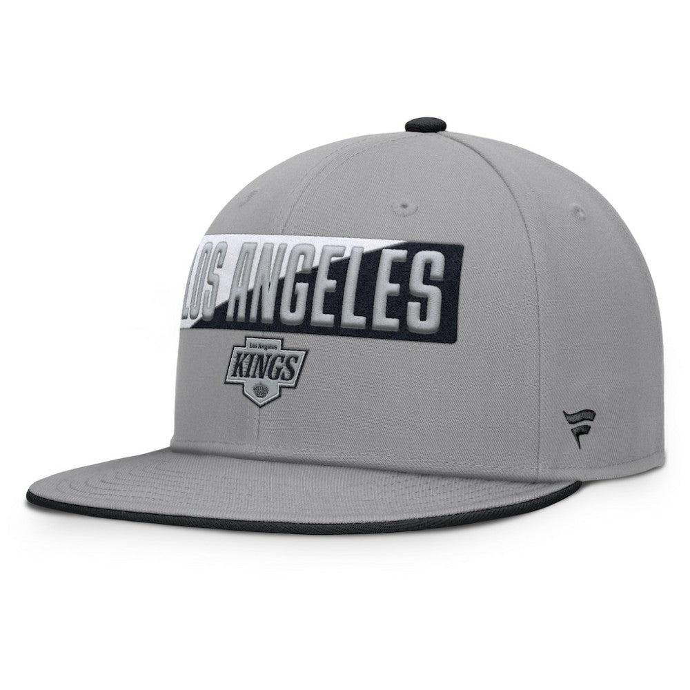 Los Angeles Kings Fanatics Fundamentals Duo Split Logo Snapback Hat -  NHL Hats