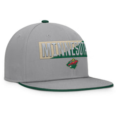 Minnesota Wild Fanatics Fundamentals Duo Split Logo Snapback Hat -  NHL Hats