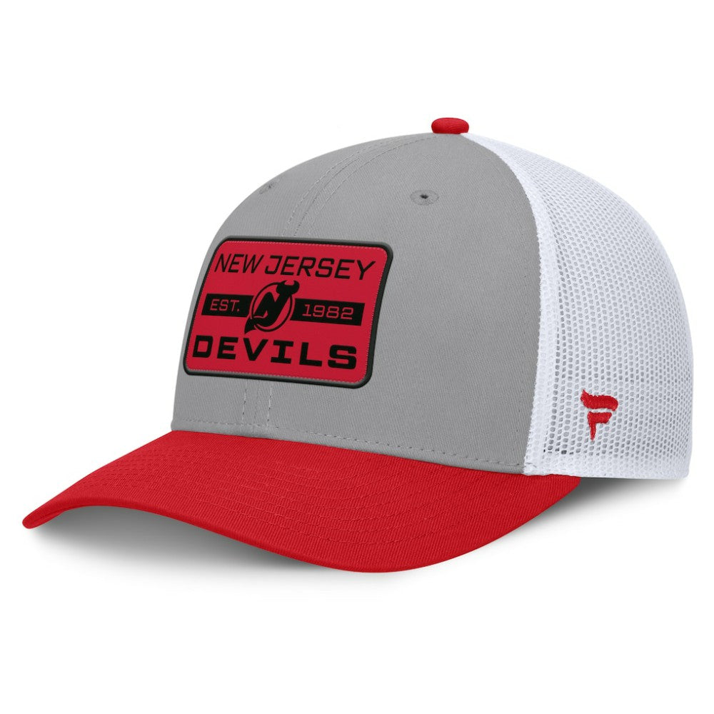 New Jersey Devils Fanatics Fundamental Adapt Trucker Adjustable Hat -  NHL Jerseys
