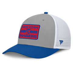 New York Rangers Fanatics Fundamental Adapt Trucker Adjustable Hat -  NHL Hats