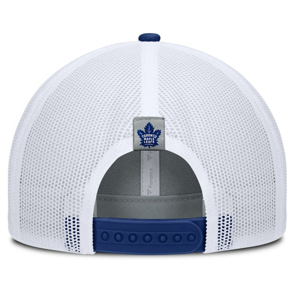 Toronto Maple Leafs Fanatics Fundamental Adapt Trucker Adjustable Hat -  NHL Hats