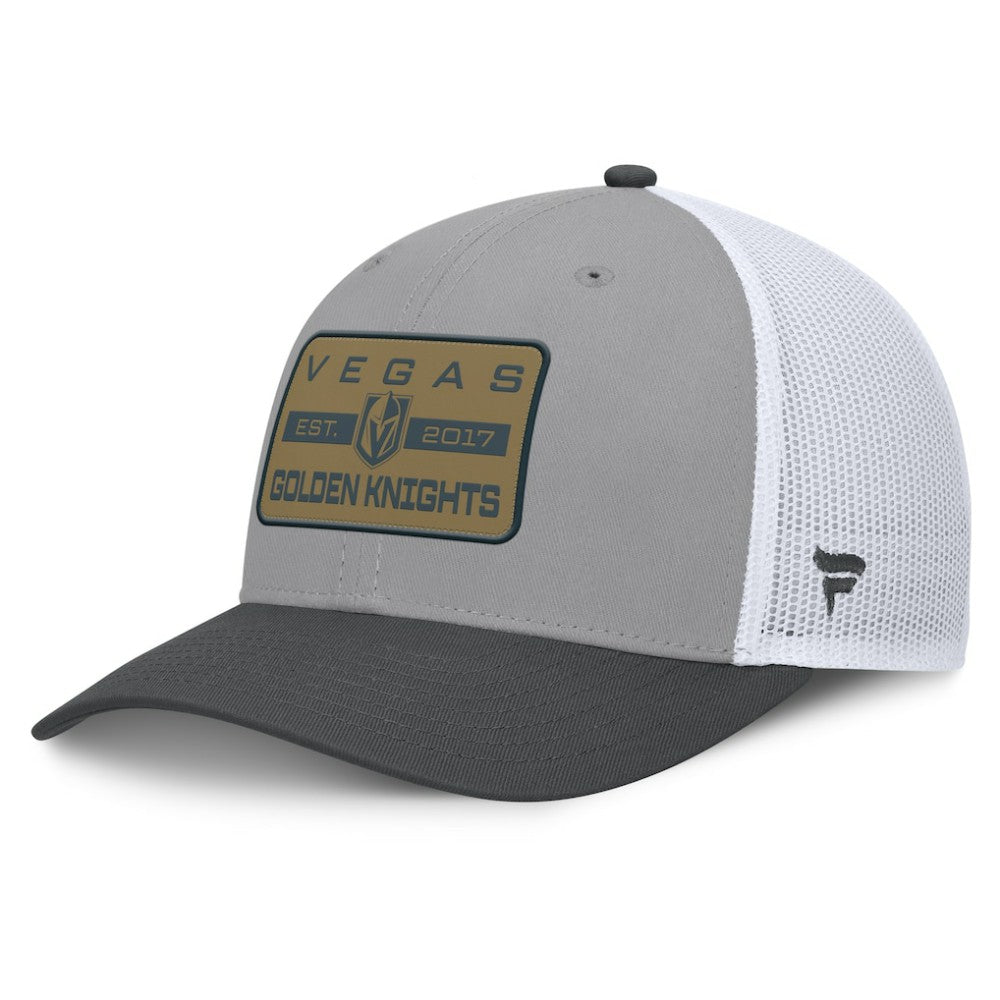 Vegas Golden Knights Fanatics Fundamental Adapt Trucker Adjustable Hat -  NHL Hats