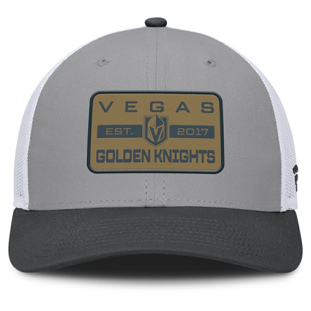 Vegas Golden Knights Fanatics Fundamental Adapt Trucker Adjustable Hat -  NHL Hats