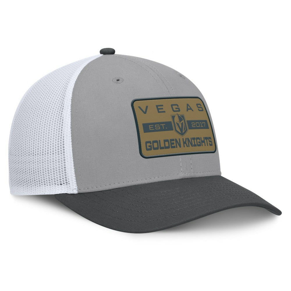Vegas Golden Knights Fanatics Fundamental Adapt Trucker Adjustable Hat -  NHL Hats