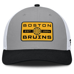 Boston Bruins Fanatics Fundamental Adapt Trucker Adjustable Hat -  NHL Hats