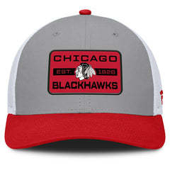 Chicago Blackhawks Fanatics Fundamental Adapt Trucker Adjustable Hat -  NHL Hats