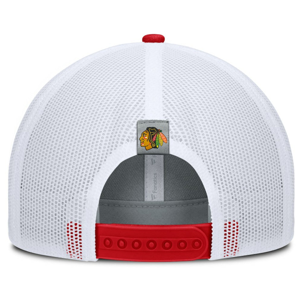 Chicago Blackhawks Fanatics Fundamental Adapt Trucker Adjustable Hat -  NHL Hats