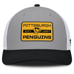 Pittsburgh Penguins Fanatics Fundamental Adapt Trucker Adjustable Hat -  NHL Hats