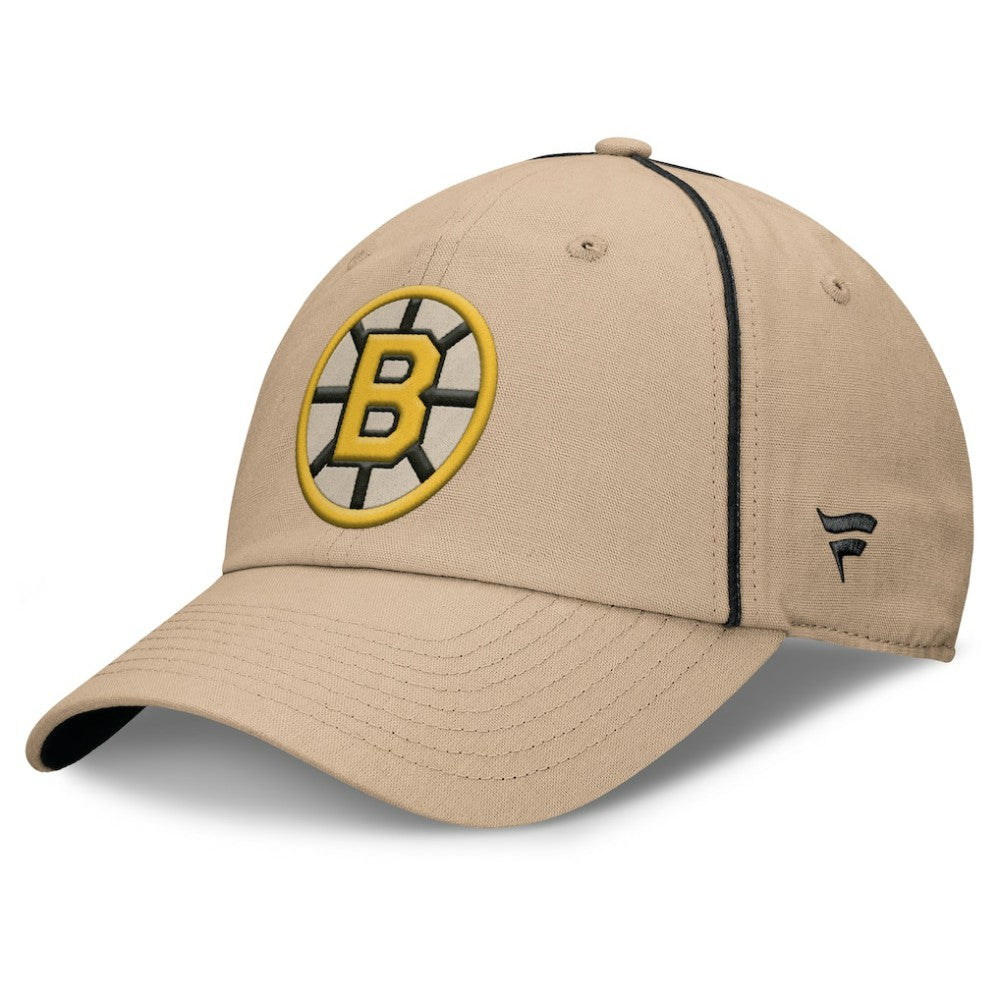 Boston Bruins Fanatics Heritage Setoff Adjustable Hat -  NHL Hats
