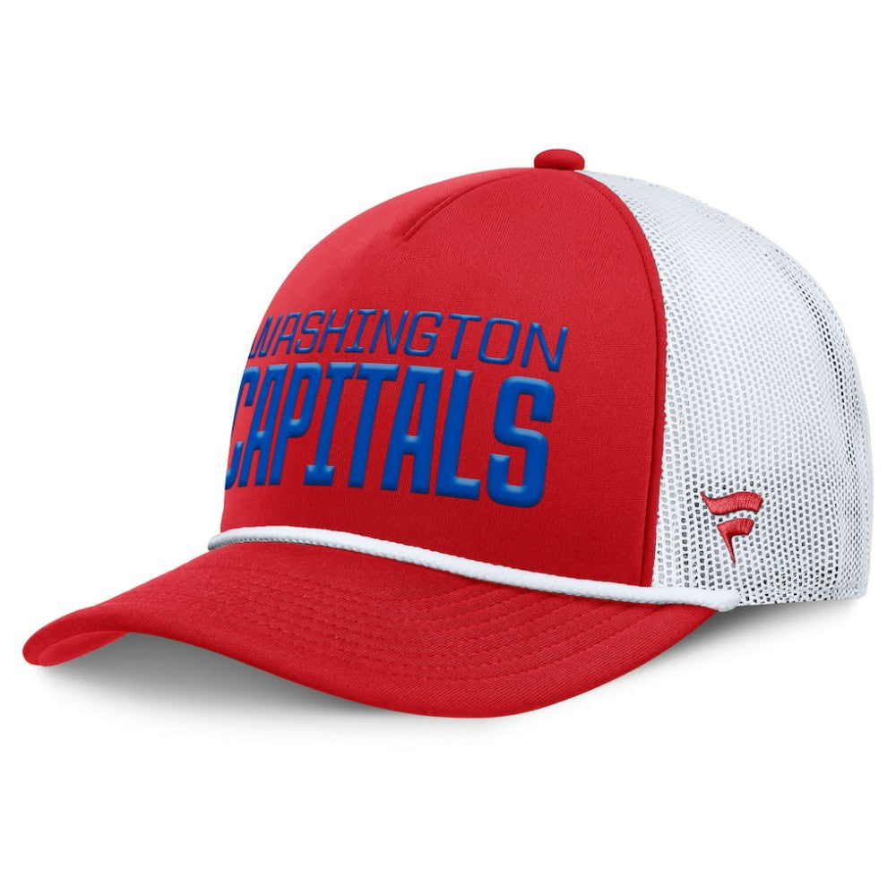 Washington Capitals Fanatics Heritage Dutch A-Frame Trucker Adjustable Hat -  NHL Hats