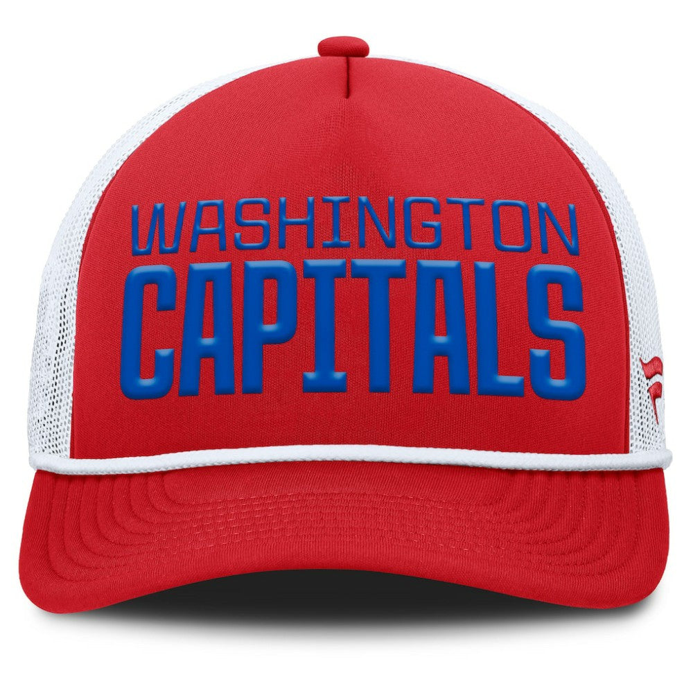 Washington Capitals Fanatics Heritage Dutch A-Frame Trucker Adjustable Hat -  NHL Hats