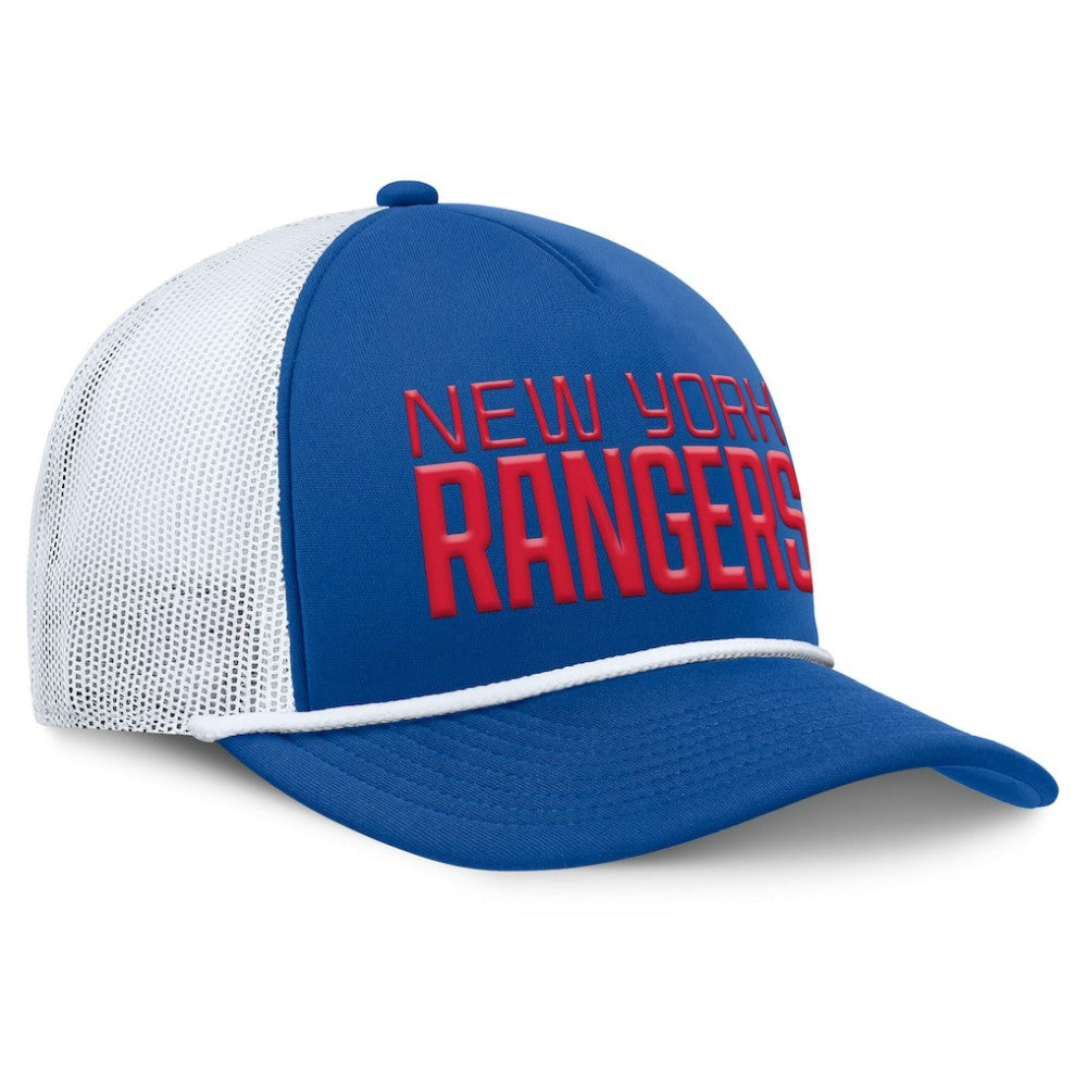 New York Rangers Fanatics Heritage Dutch A-Frame Trucker Adjustable Hat -  NHL Hats