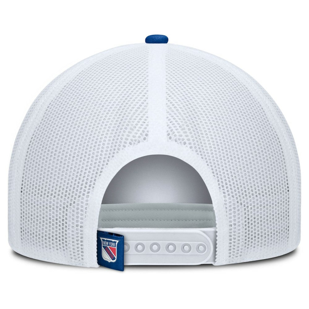 New York Rangers Fanatics Heritage Dutch A-Frame Trucker Adjustable Hat -  NHL Hats