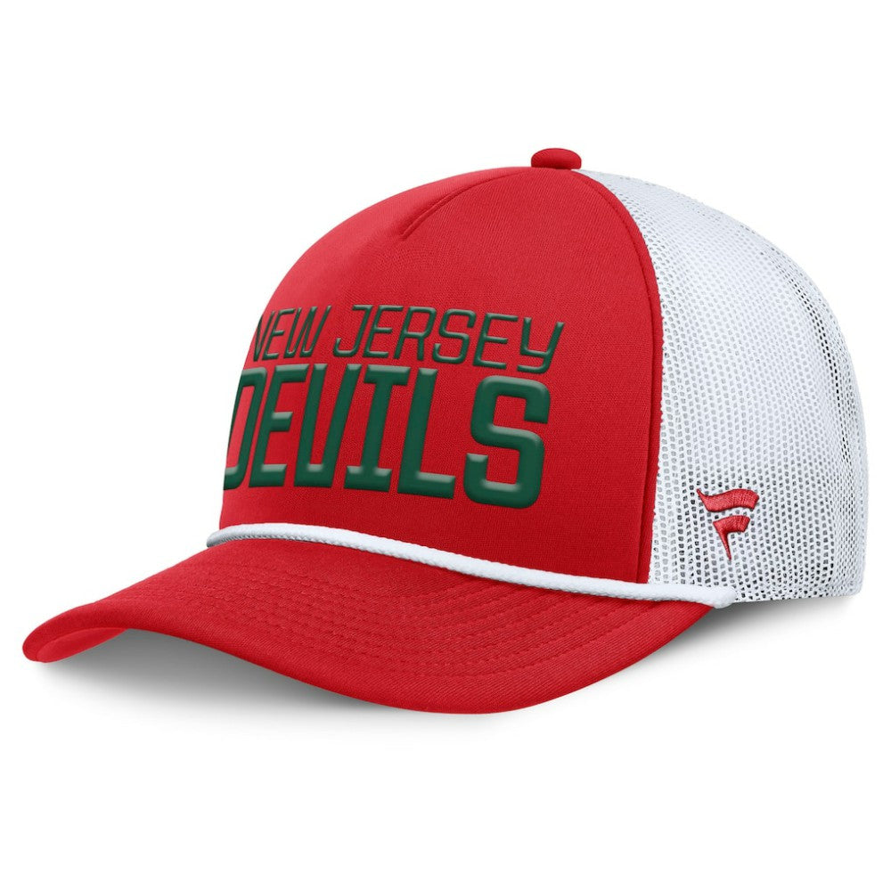 New Jersey Devils Fanatics Heritage Dutch A-Frame Trucker Adjustable Hat -  NHL Jerseys