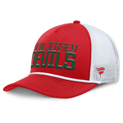New Jersey Devils Fanatics Heritage Dutch A-Frame Trucker Adjustable Hat -  NHL Jerseys