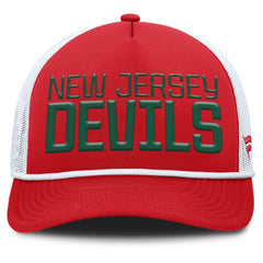 New Jersey Devils Fanatics Heritage Dutch A-Frame Trucker Adjustable Hat -  NHL Jerseys