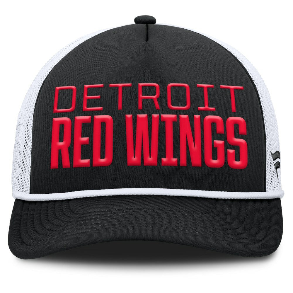 Detroit Red Wings Fanatics Heritage Dutch A-Frame Trucker Adjustable Hat -  NHL Hats