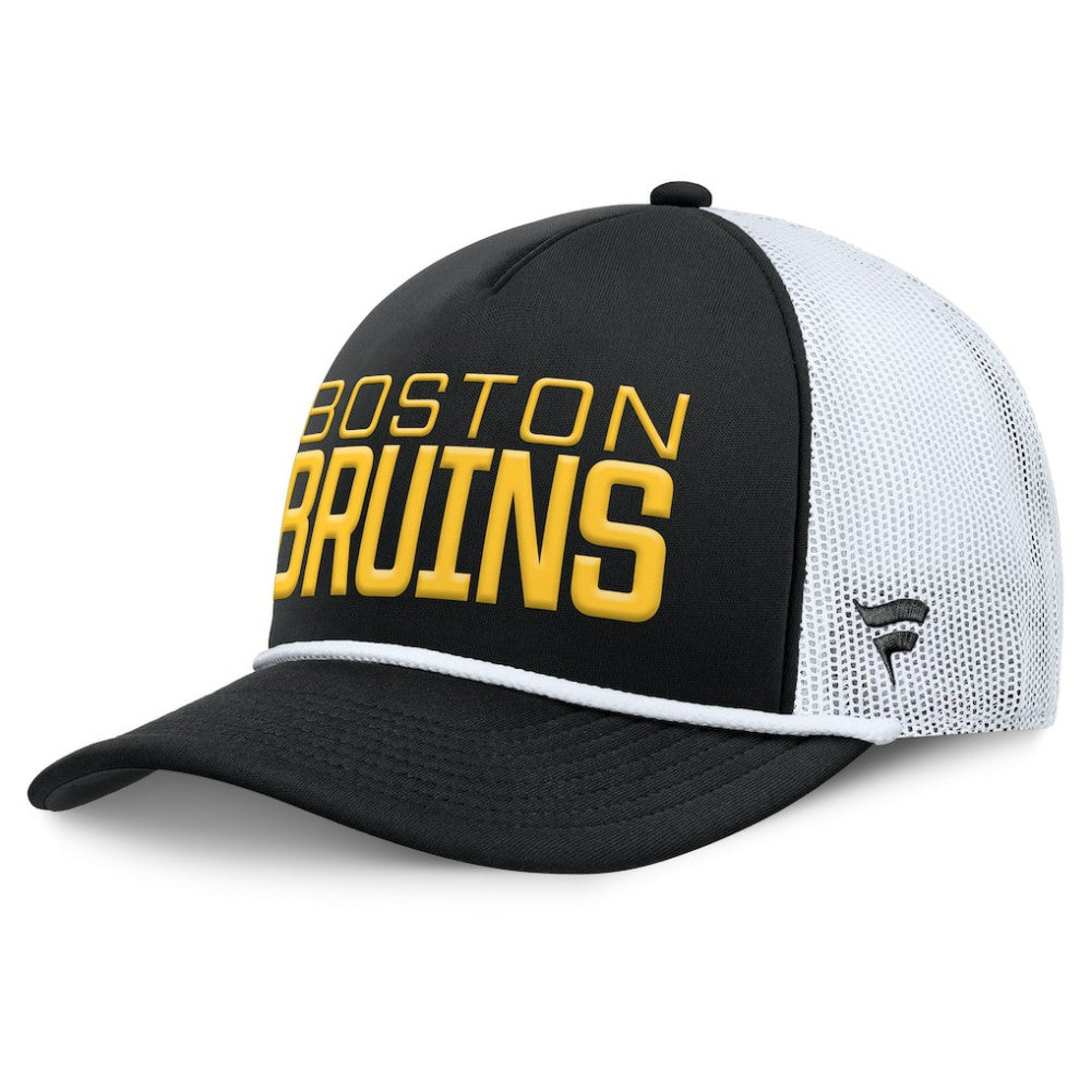 Boston Bruins Fanatics Heritage Dutch A-Frame Trucker Adjustable Hat -  NHL Hats