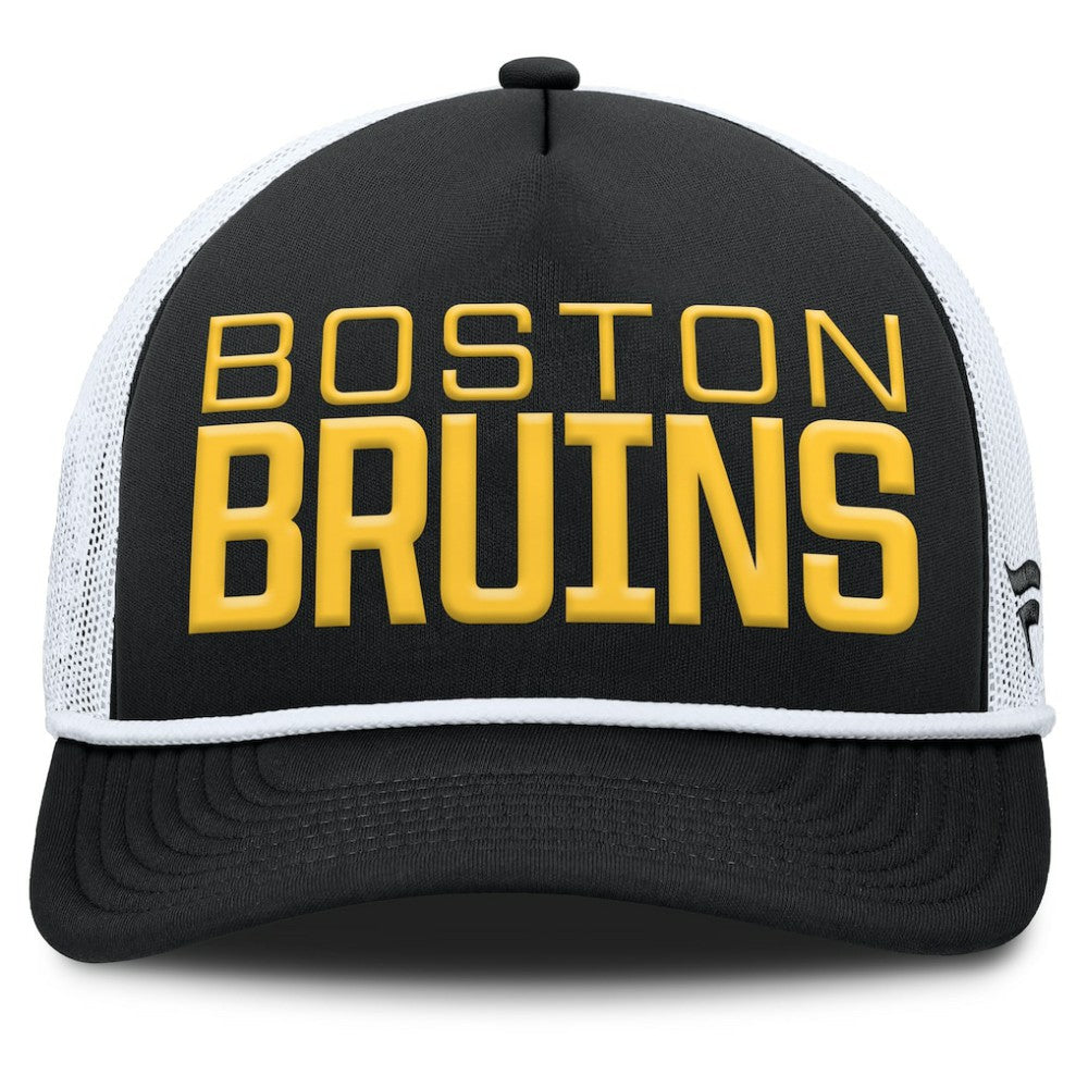 Boston Bruins Fanatics Heritage Dutch A-Frame Trucker Adjustable Hat -  NHL Hats