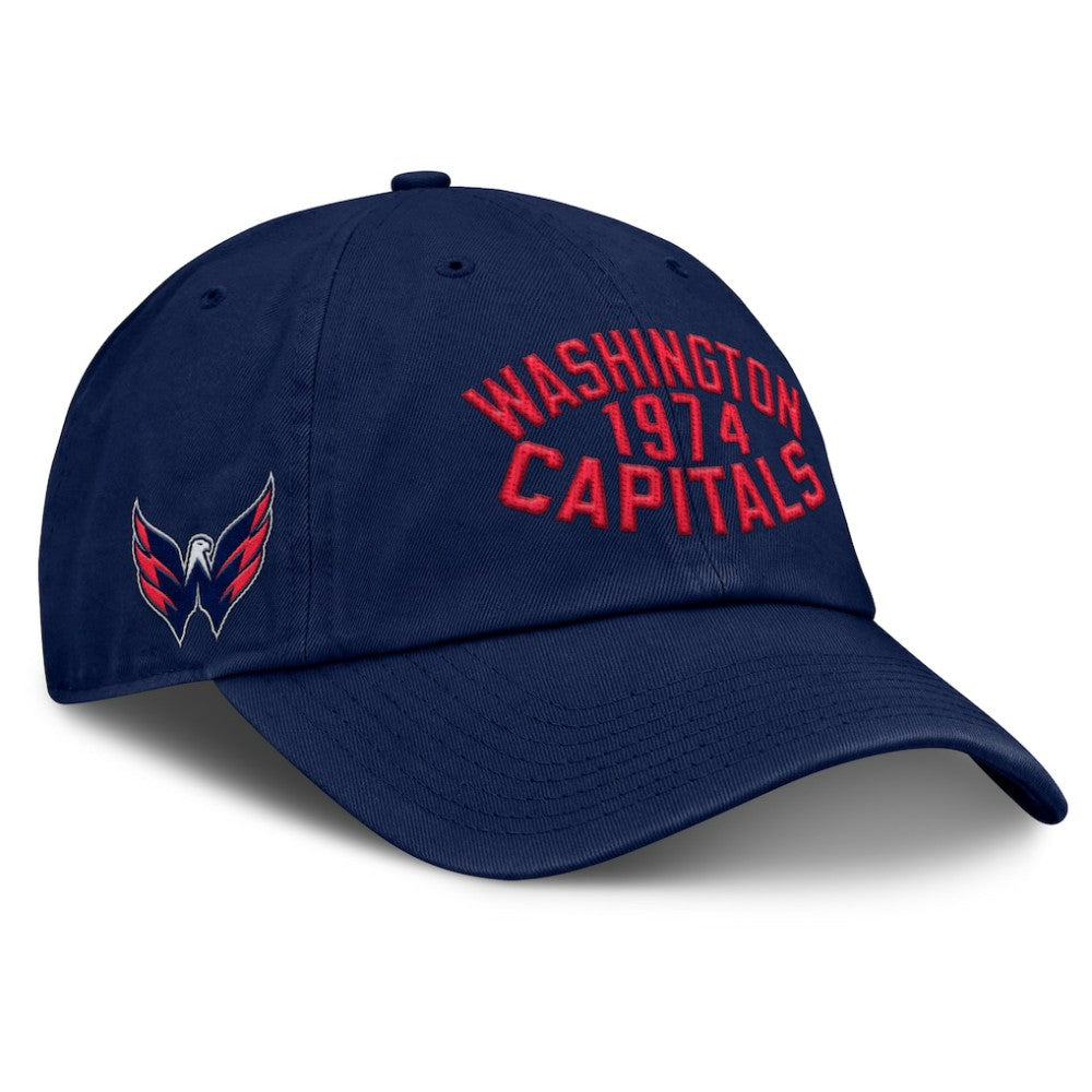 Washington Capitals Fanatics Fundamentals Archer Adjustable Hat -  NHL Hats