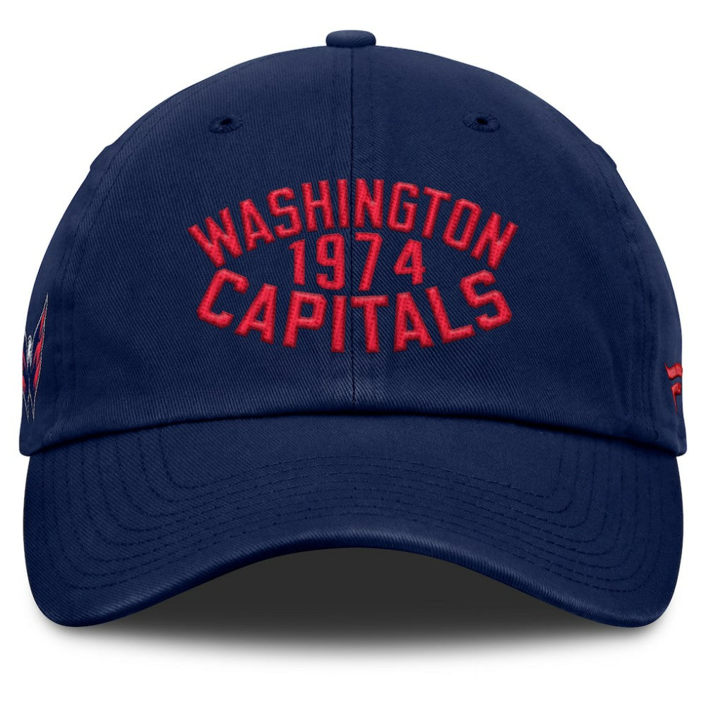 Washington Capitals Fanatics Fundamentals Archer Adjustable Hat -  NHL Hats