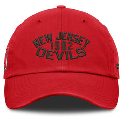 New Jersey Devils Fanatics Fundamentals Archer Adjustable Hat -  NHL Jerseys