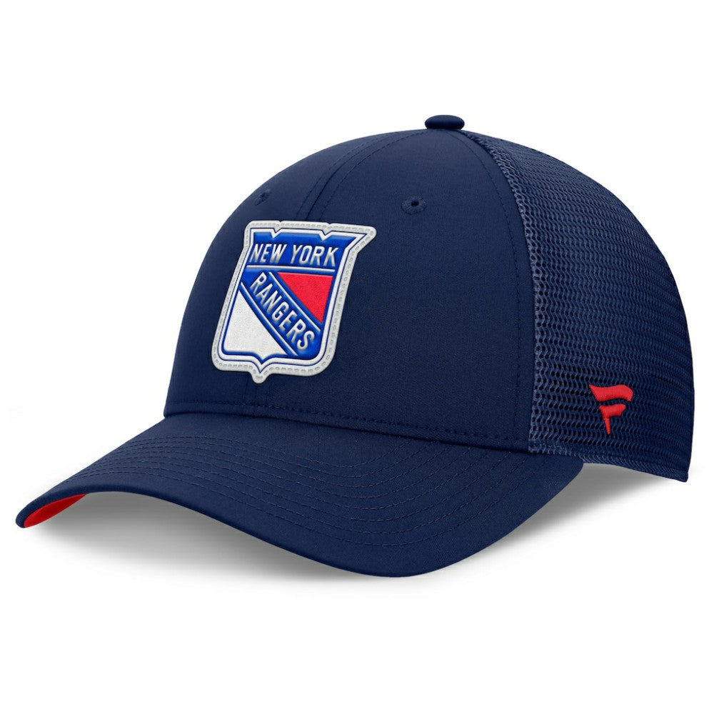 New York Rangers Fanatics Authentic Pro Home Ice Trucker Adjustable Hat -  NHL Hats