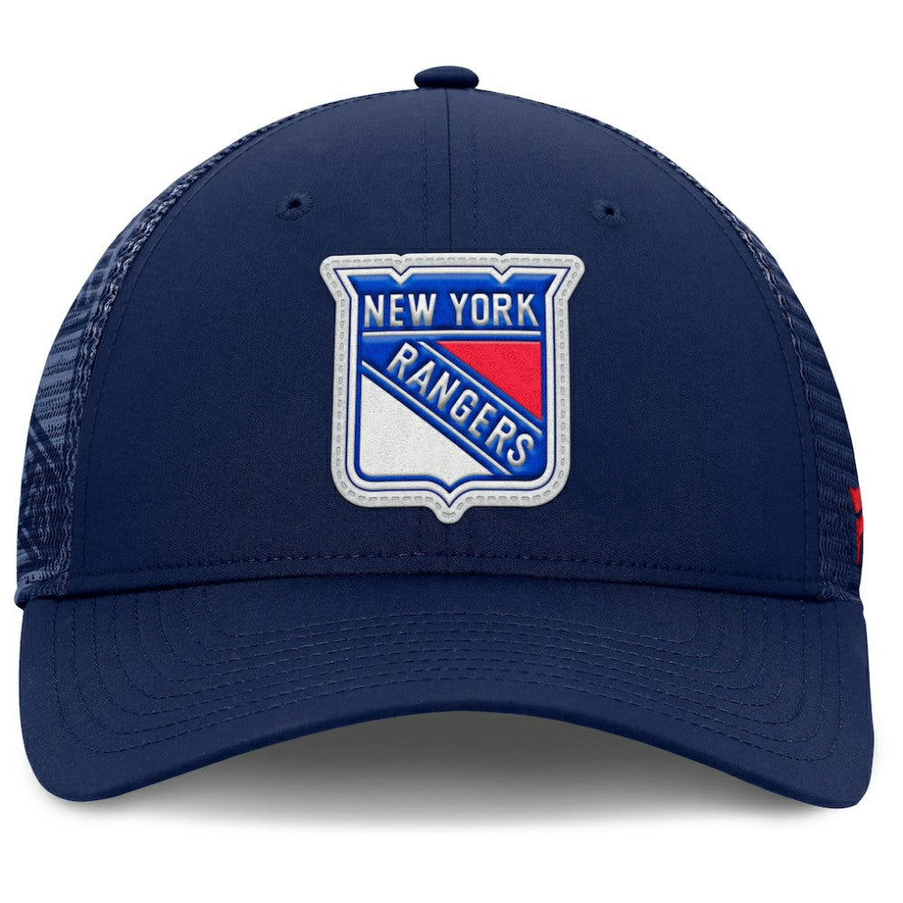 New York Rangers Fanatics Authentic Pro Home Ice Trucker Adjustable Hat -  NHL Hats