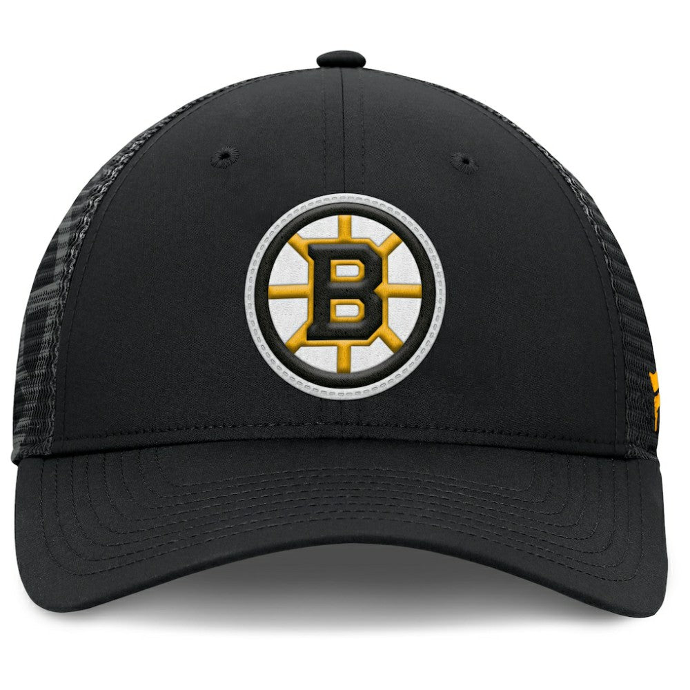 Boston Bruins Fanatics Authentic Pro Home Ice Trucker Adjustable Hat -  NHL Hats