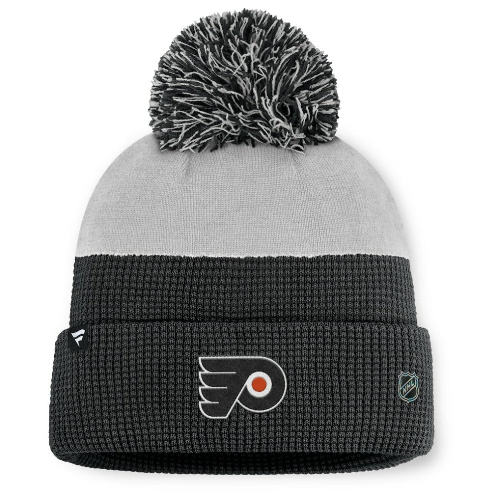 Philadelphia Flyers Fanatics Authentic Pro Home Ice Cuffed Knit Hat with Pom -  NHL Hats