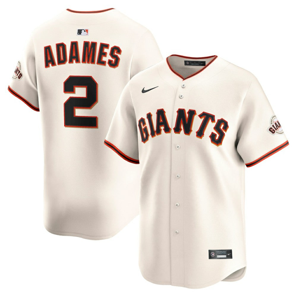Willy Adames San Francisco Giants Nike Home Limited Player Jersey - MLB Jerseys