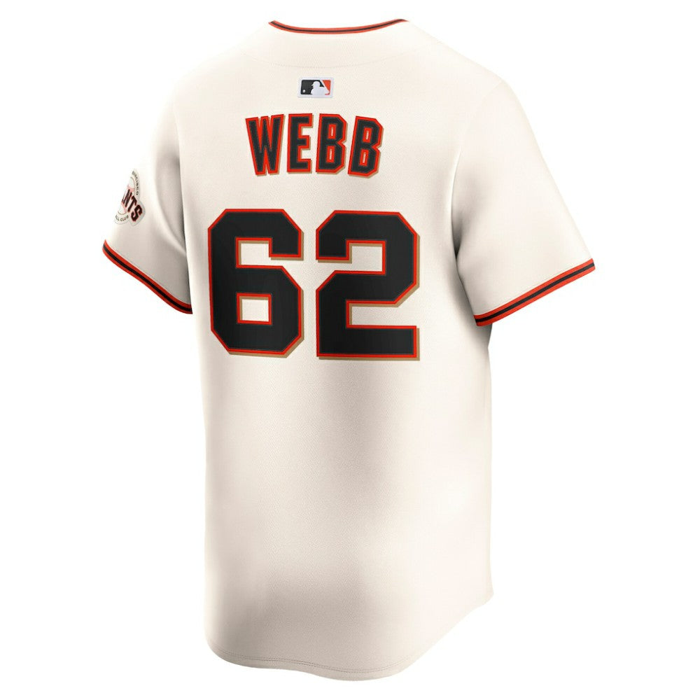Logan Webb San Francisco Giants Nike Home Limited Player Jersey - MLB Jerseys
