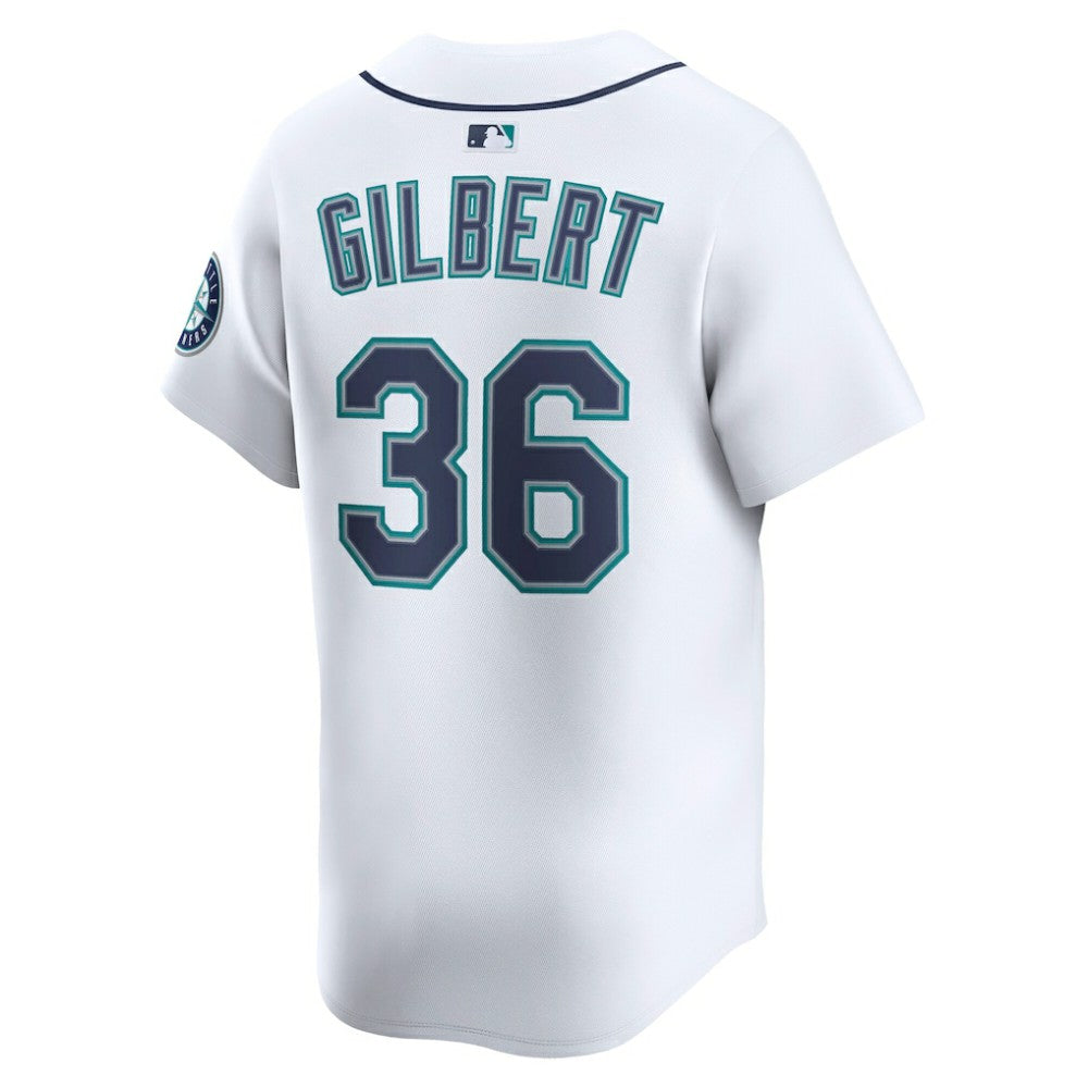 Logan Gilbert Seattle Mariners Nike Home Limited Player Jersey - MLB Jerseys