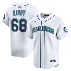 George Kirby Seattle Mariners Nike Home Limited Player Jersey - MLB Jerseys