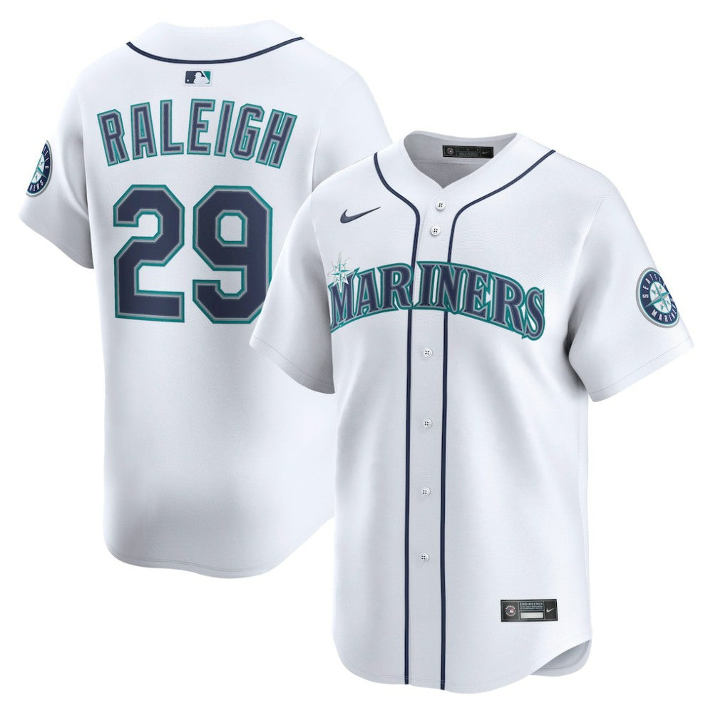 Cal Raleigh Seattle Mariners Nike Home Limited Player Jersey - MLB Jerseys