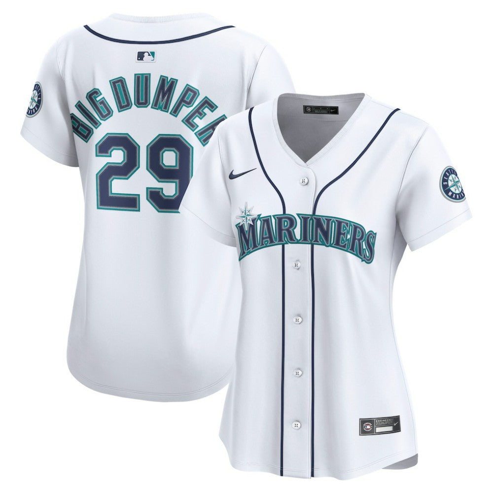 Cal Raleigh Seattle Mariners Nike Women's Home Limited Player Jersey - MLB Jerseys